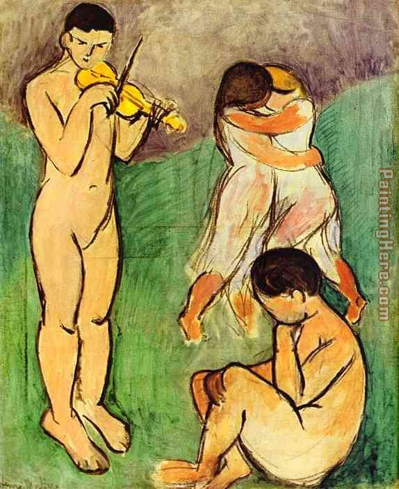 Henri Matisse Music Sketch